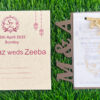 indian wedding invitation cards ahmedabad, gujarat, india.