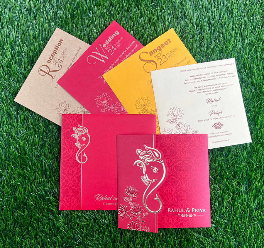 Indian Wedding Cards